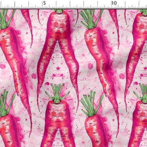 Carrots cotton 100%, Eco-print, Printed Cotton Fabric, carrots fabric, Width 150cm /60&quot;