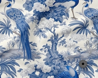 cotone pavone 100%, Eco-print, Tessuto di cotone stampato pavone, Larghezza 150 cm /60"