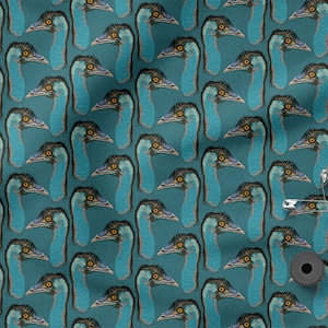 Australian Animals cotton 100%, Eco-print, Printed Cotton Fabric, Australian fabric, Width 150cm /60&quot;