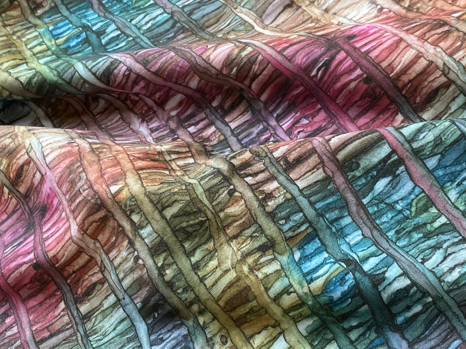 Cotton Knit Fabric Microcosm Stretchable Colorful Cotton Etsy