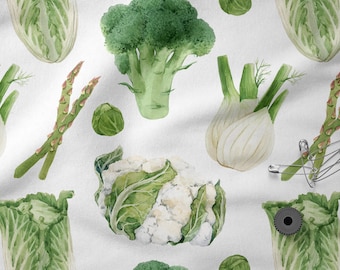 Vegetables cotton 100%, Eco-print, Printed Cotton Fabric, Vegetables fabric, Width 150cm /60"
