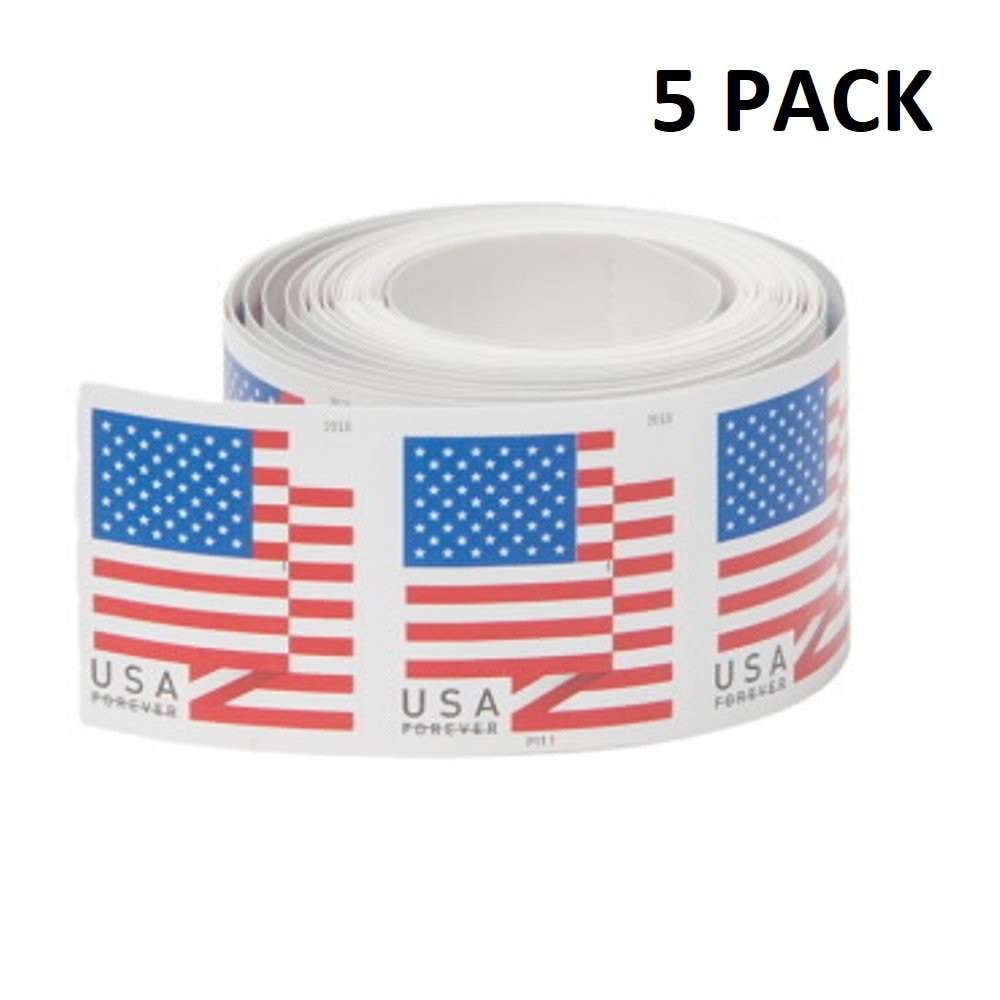 Stamps Postage Lot of 5 Rolls Forever 2018 USA New Sealed Roll Etsy