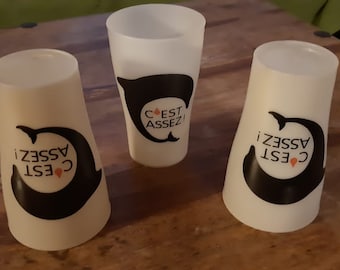 Genug ist genug! Becher aus Algen und recyceltem Plastik