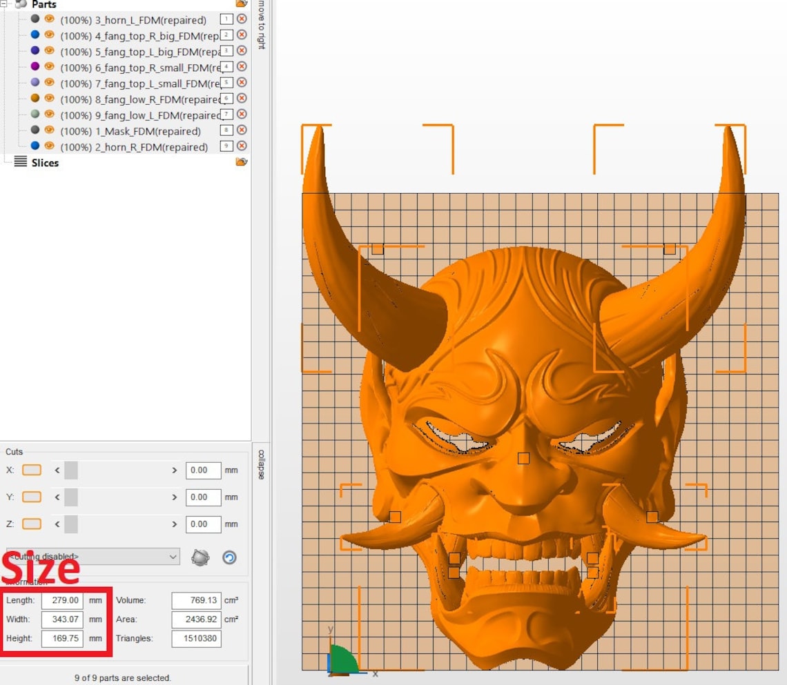 Máscara japonesa Hannya Oni Demon Mask Samurai Mask Archivo Etsy España
