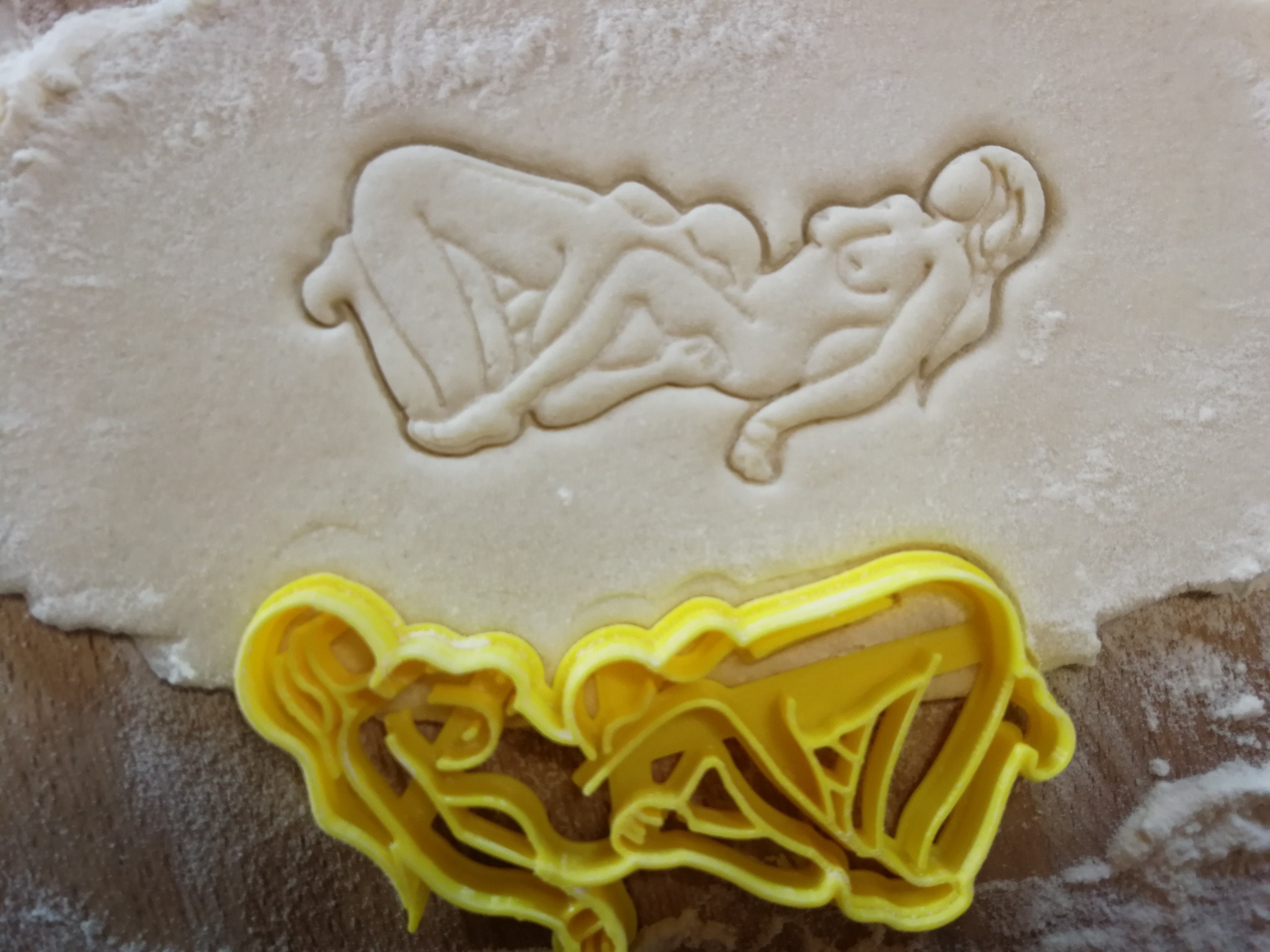 Adult Cookie Cutter Man Licking Vagina  Etsy-8920