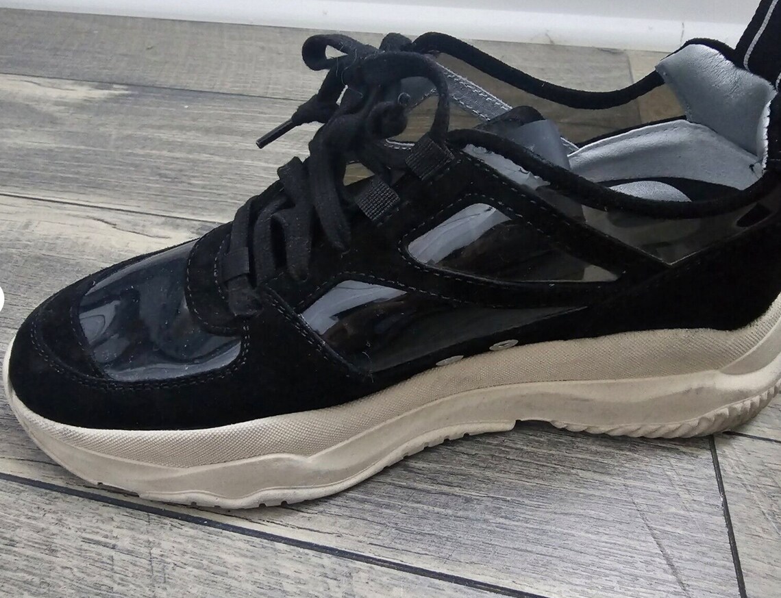 P448 Beige Leather Athletic Sneakers main image 1