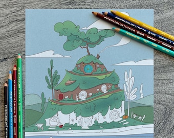 Fantasy Coloring Pages | PDF Download