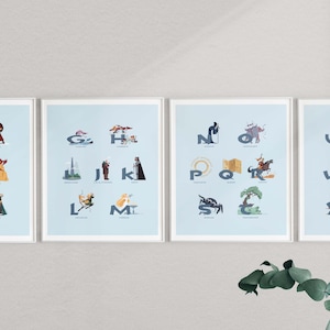 Themed ABCs (II) | Posters | 11x14in