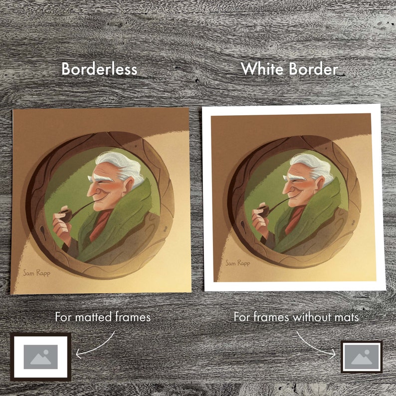 Portrait Art Print Etsy