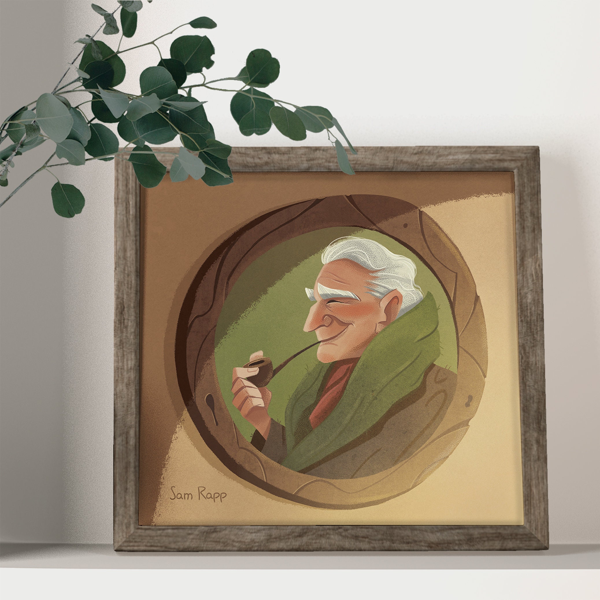 Portrait Art Print Etsy