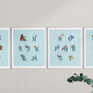 Themed ABCs (I) | Posters | 11x14in