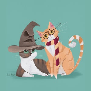 Custom Pet Illustration - 2 Pets