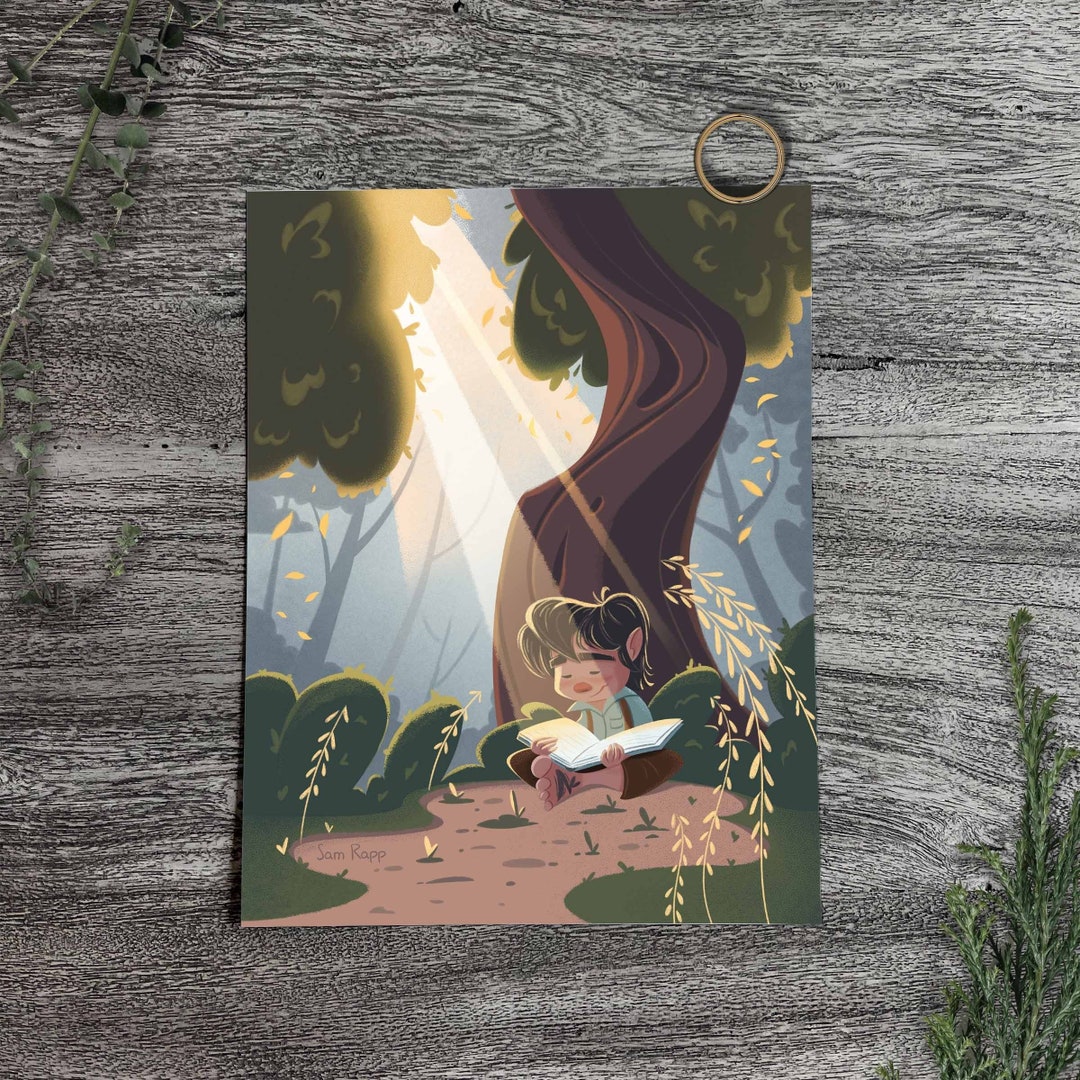 Catching Rays | Art Print - Etsy