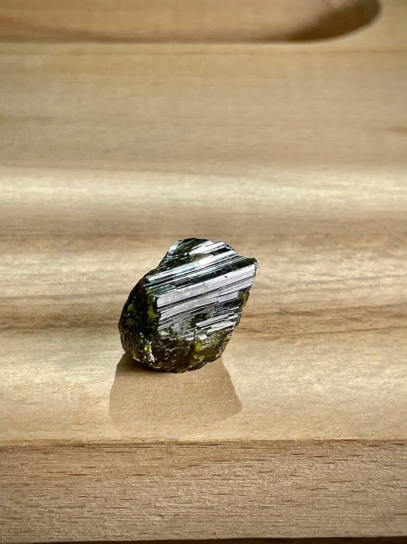 Epidote crystal Colorado Calumet Mine