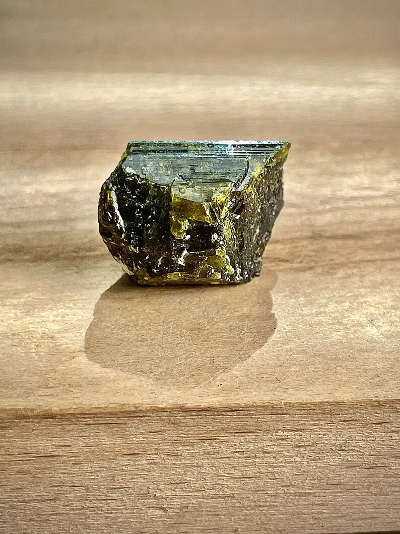 Epidote crystal Colorado Calumet Mine