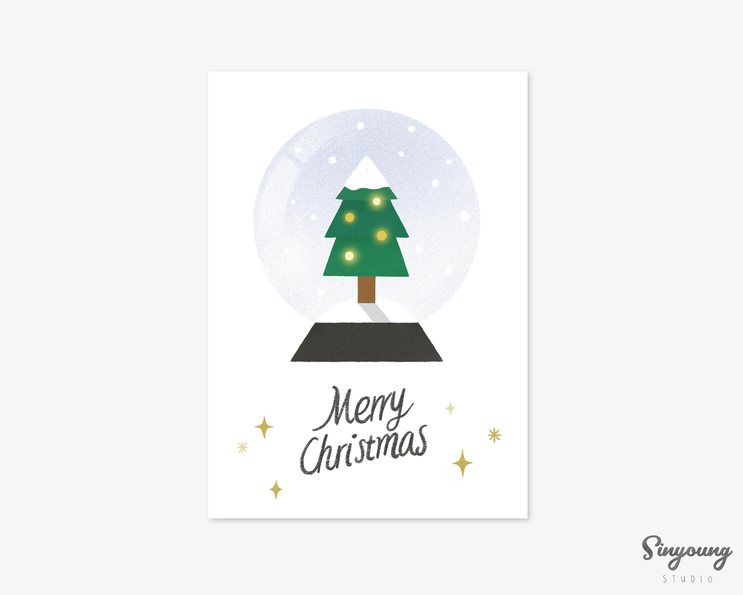 159 best handmade christmas cards images on pinterest Printable Christmas Card Merry Christmas Simple Holiday | Etsy