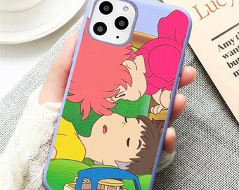 Ponyo Phone Case Silicone Case For Iphone 11 12 Pro Max 7 8 Etsy