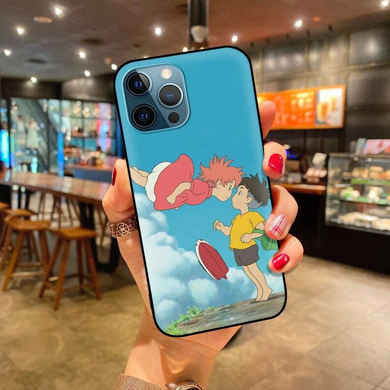 Ponyo Phone Case Silicone Case For Iphone 11 12 Pro Max 7 8 Etsy