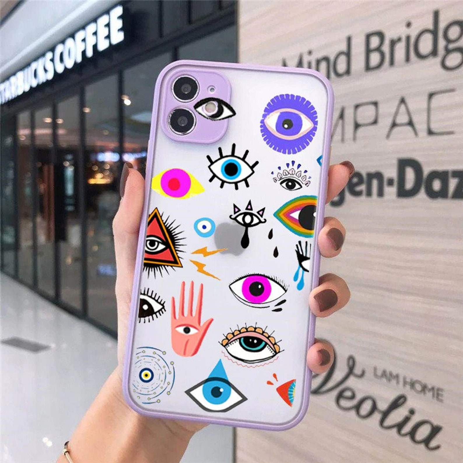 Evil Eye Phone Case Fashion Blue Evil Eye Phone Case For Etsy