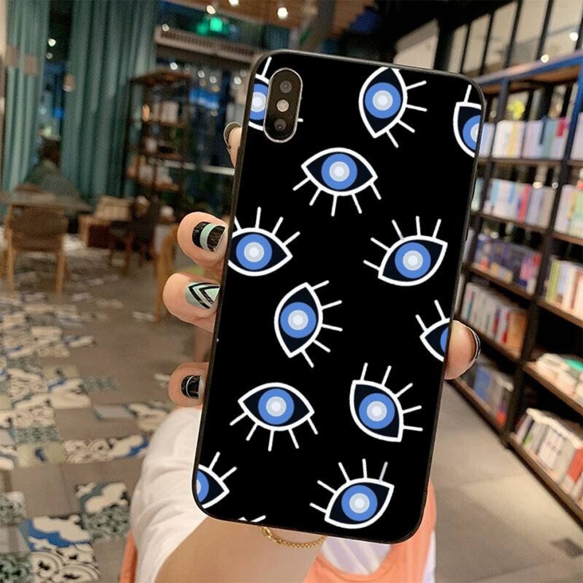 Evil Eye Phone Case Fashion Evil eye Customer Phone Case For Etsy