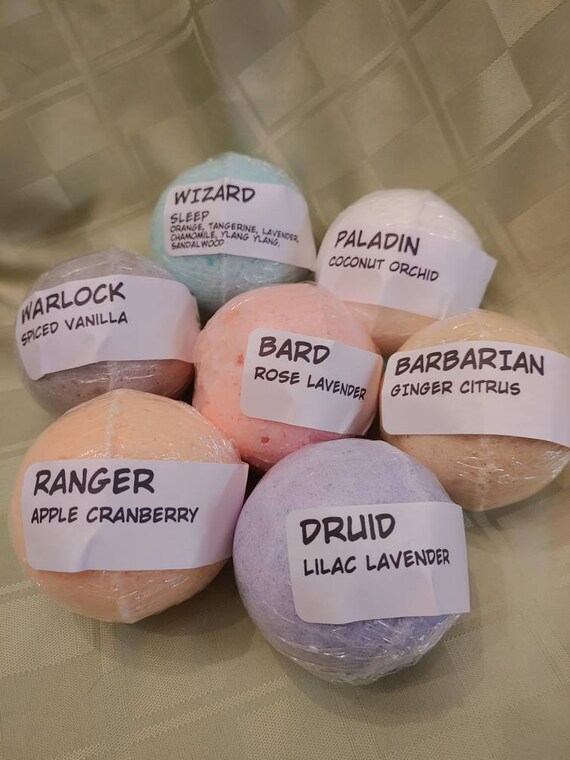 Bathe for Initiative Bath Bombs with Full Dice Set Etsy