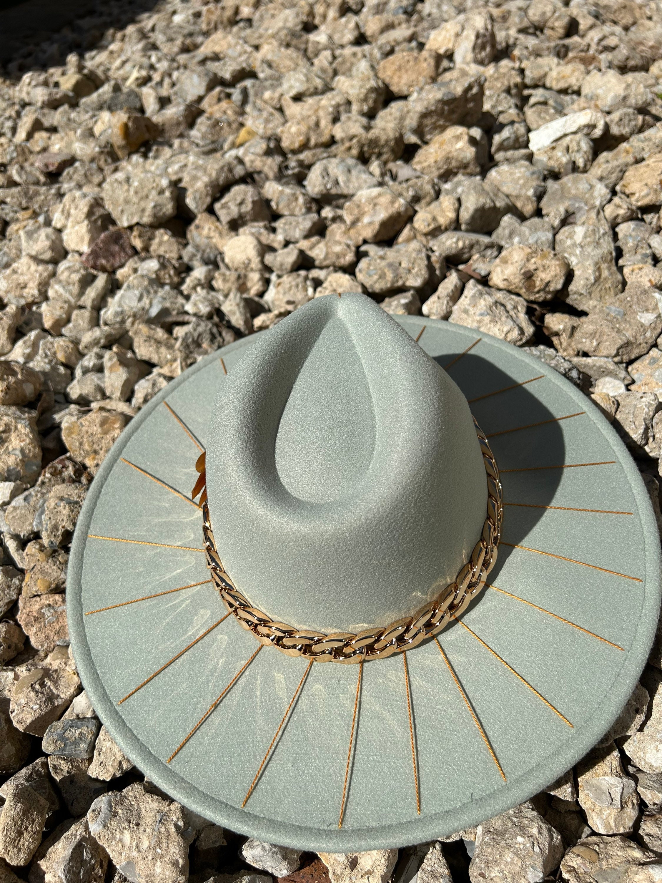 Mint Green Fedora Hat Wide Brim Hat Flat Brim Hat Stiff Etsy