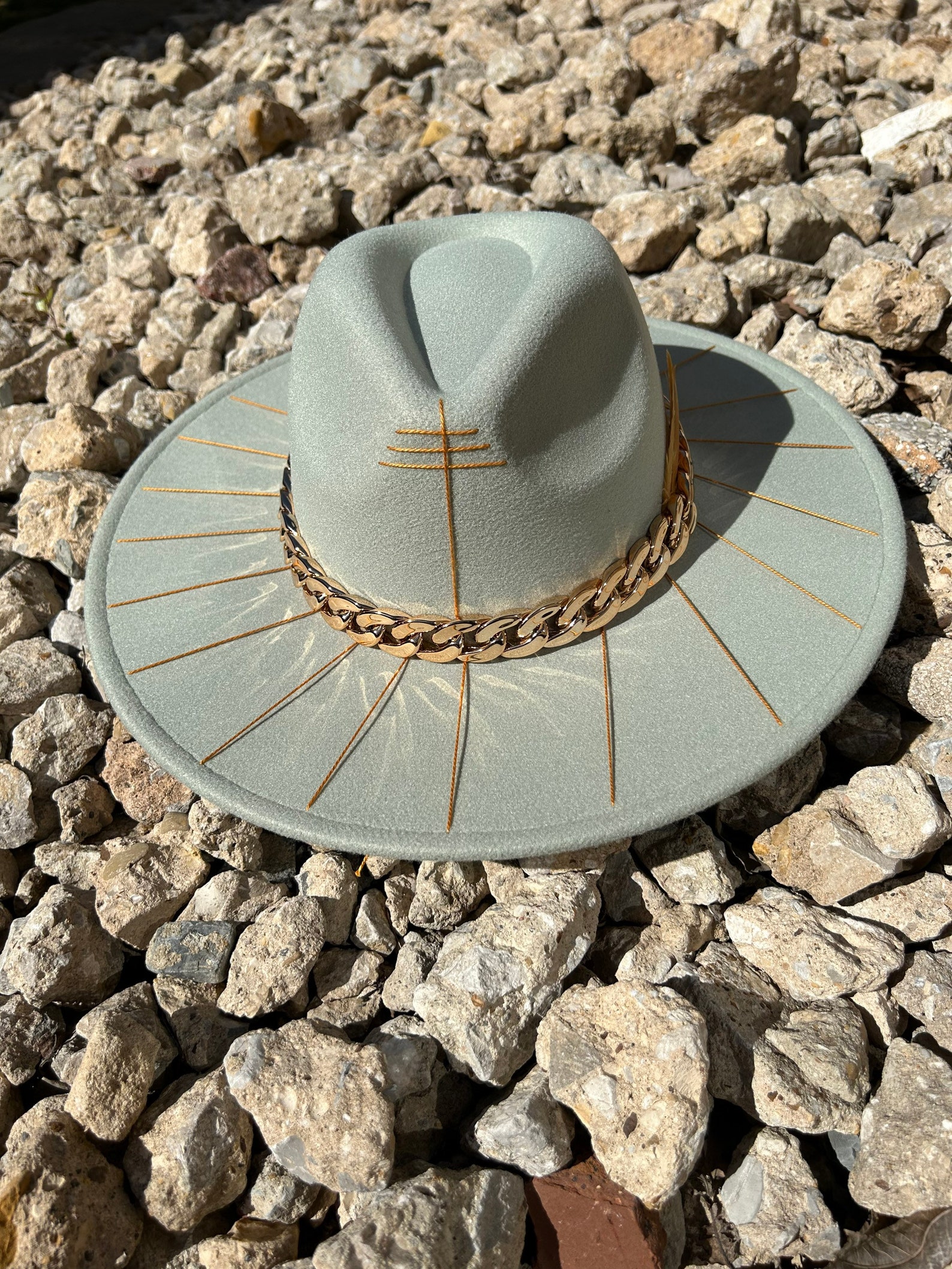Mint Green Fedora Hat Wide Brim Hat Flat Brim Hat Stiff Etsy
