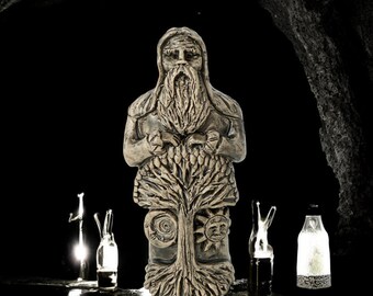 Ancient Slavic God Rod Idol – Spiritual Home Decor for Pagan Altars