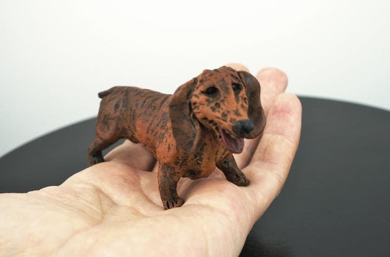 Ceramic Dachshund Dog Ceramic Dog Sculpture Dog Dog Statue Dog Figure Dog Gift Dog Lover Gift Custom Sculpture Etsy