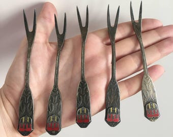 ヴィンテージフォーク Pinti Italy Pintinox ステンレス 18/10