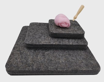 Naaldviltmat, optie 3 maten - nieuwe creatie - groot, middel, klein