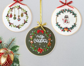 Christmas Embroidery Kit for Beginners Craft Kits for Adults Christmas Decoration - Personalized Gifts