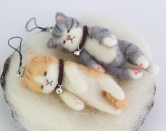 Ginger Needle Felting Kits for Beginners Mother's Day Gift, Include Everything to Make Craft Kit Height 4 inch