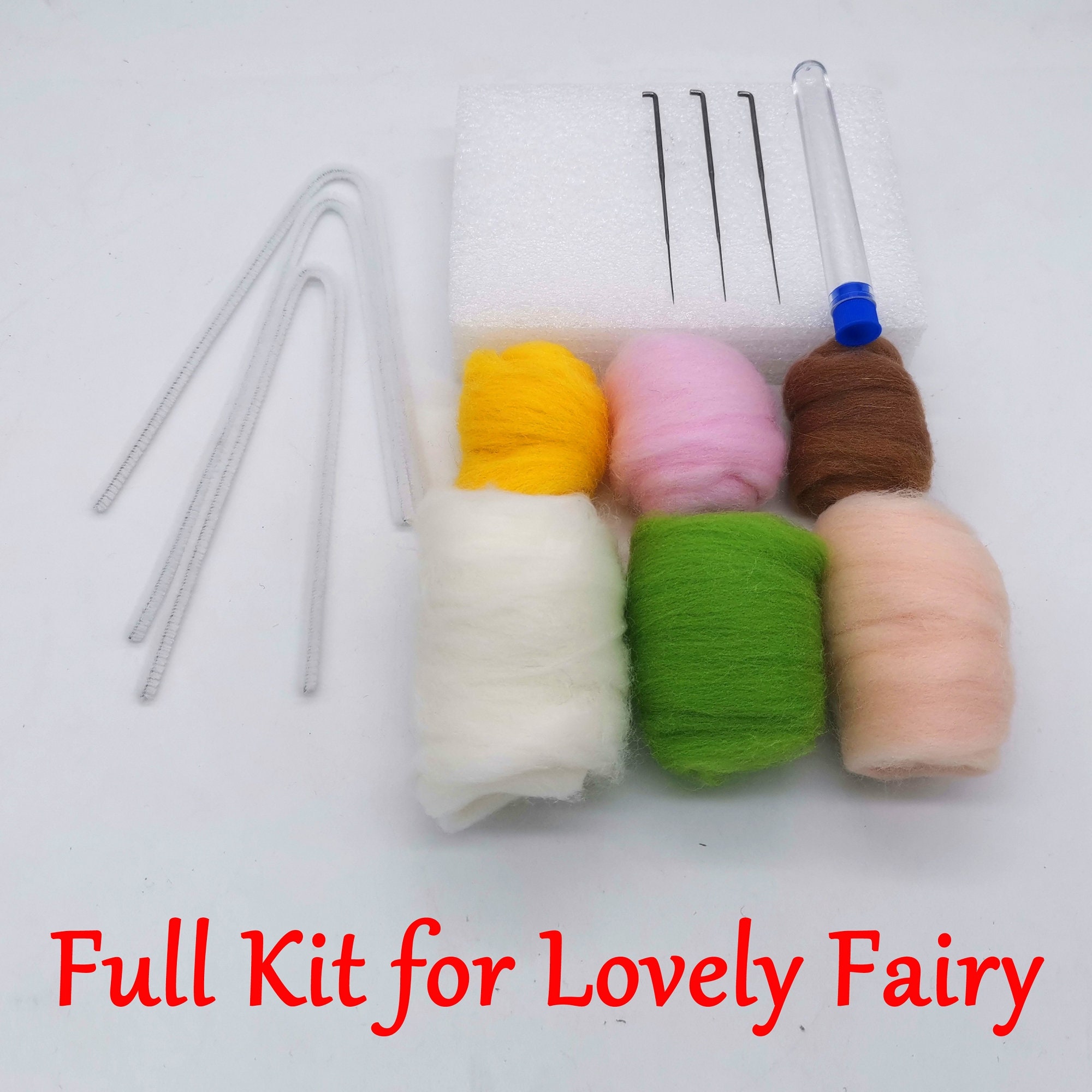 Nativity Felting Kits for Adults Including Everything to Make Christmas  Gift Needle Felting Kits for Beginners Height 4 Inch 10cm 