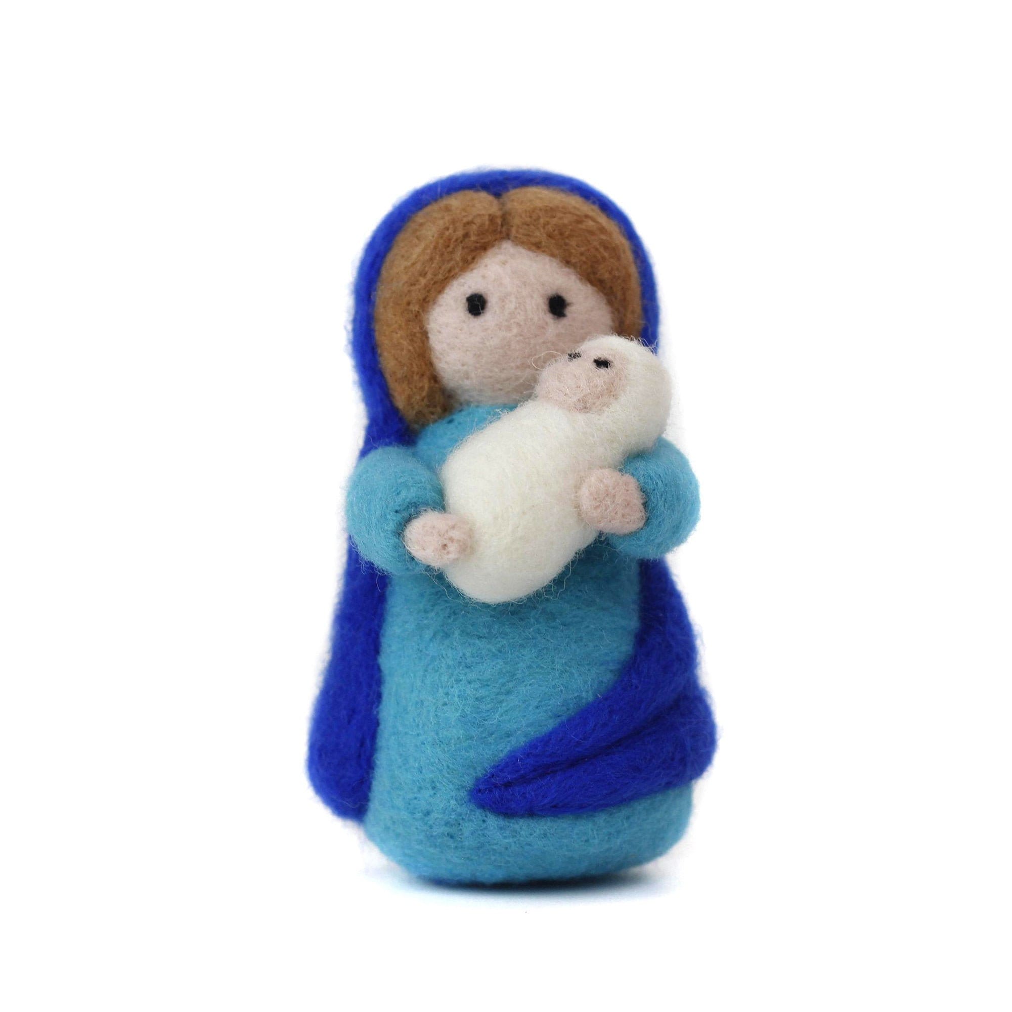 Needle Felting Kit Doll including Everything to Make Wool Etsy