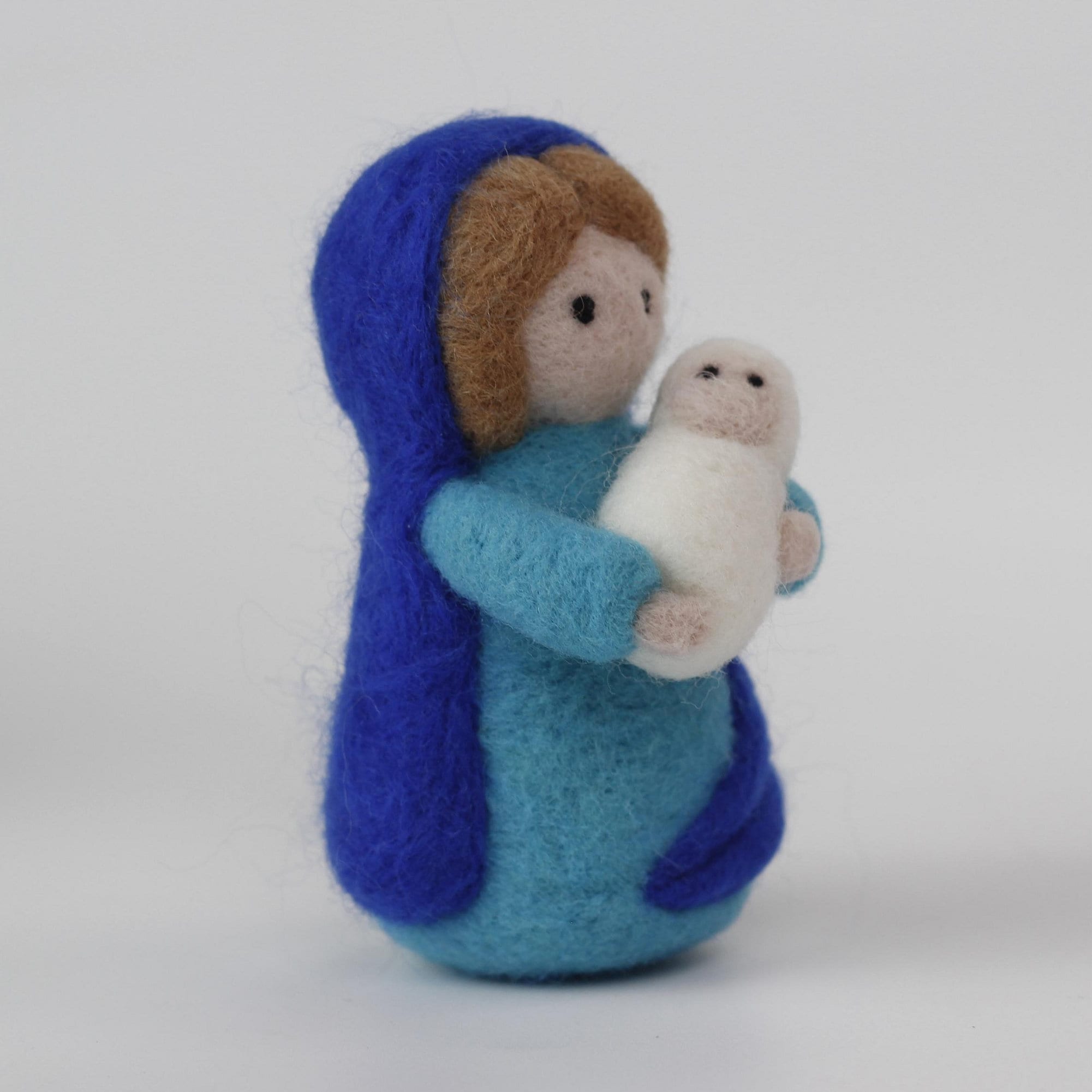 Needle Felting Kit Doll including Everything to Make Wool Etsy