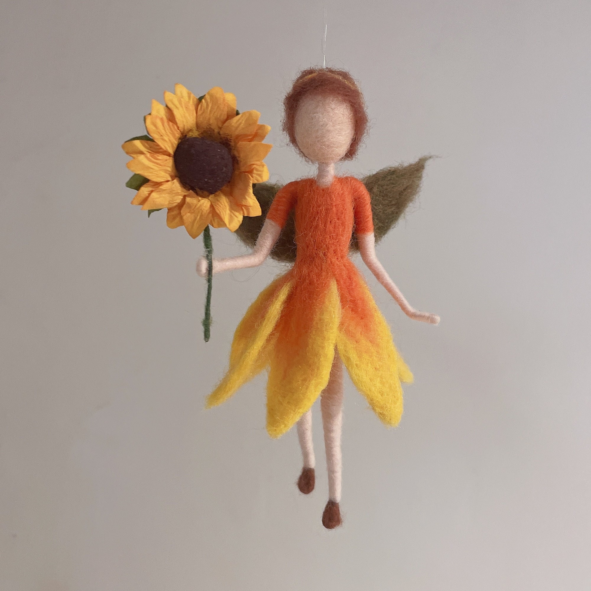 41 Creative Sunflower Crafts for Kids 37 Sunflower Fairy Needle Felting Kit - Mom and Kid with Video…