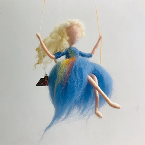 Fairy Bodies Make it Easier to Get Started Needle Felting Supplies for Fairy Needle Felting Kit 6 inch 15cm image 6