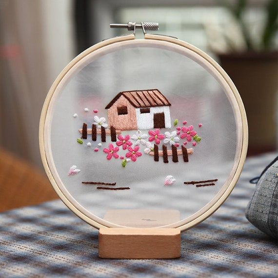 6 inch embroidery hoop, 15 cm embroidery hoop