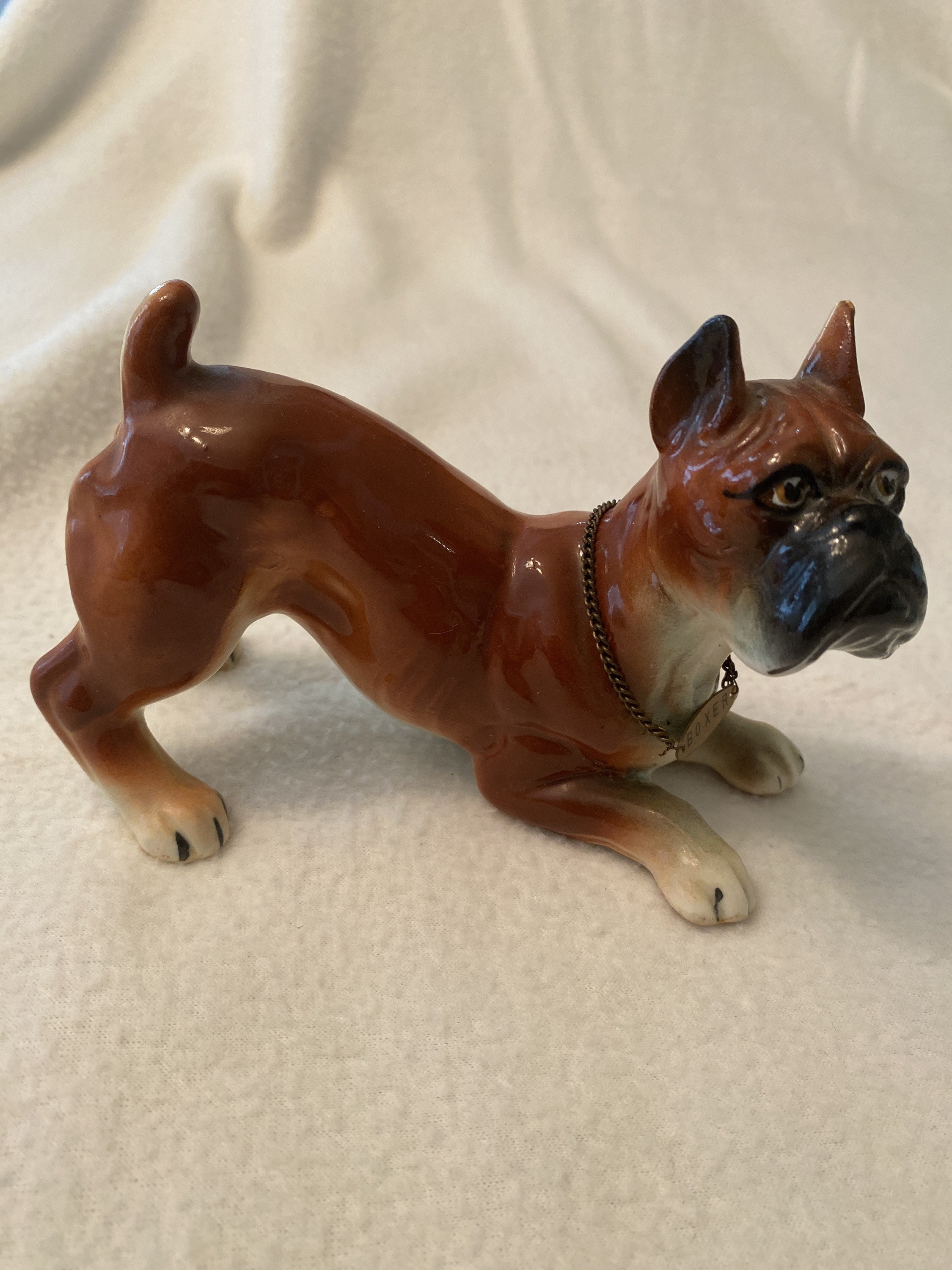 outdoor dog figurines