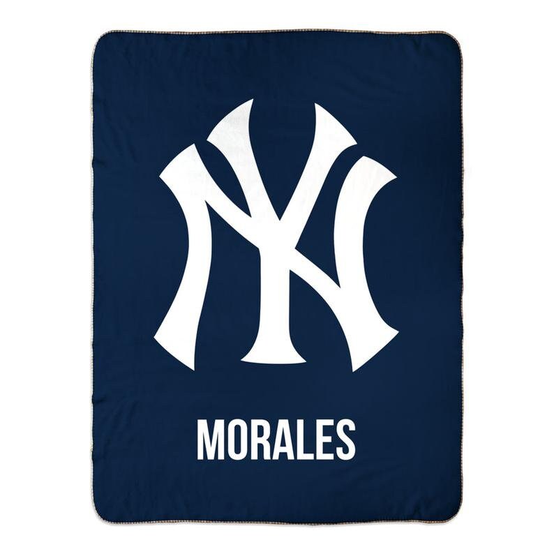 Personalized New York Yankees Fleece Throw Blanket Yankees Etsy