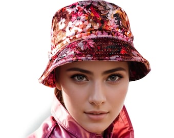 Stylish Velvet Bucket Hat: Trendy and Fashionable for Men and Women | Soft and Casual Hat or Outdoor Wear | Gift Ideas