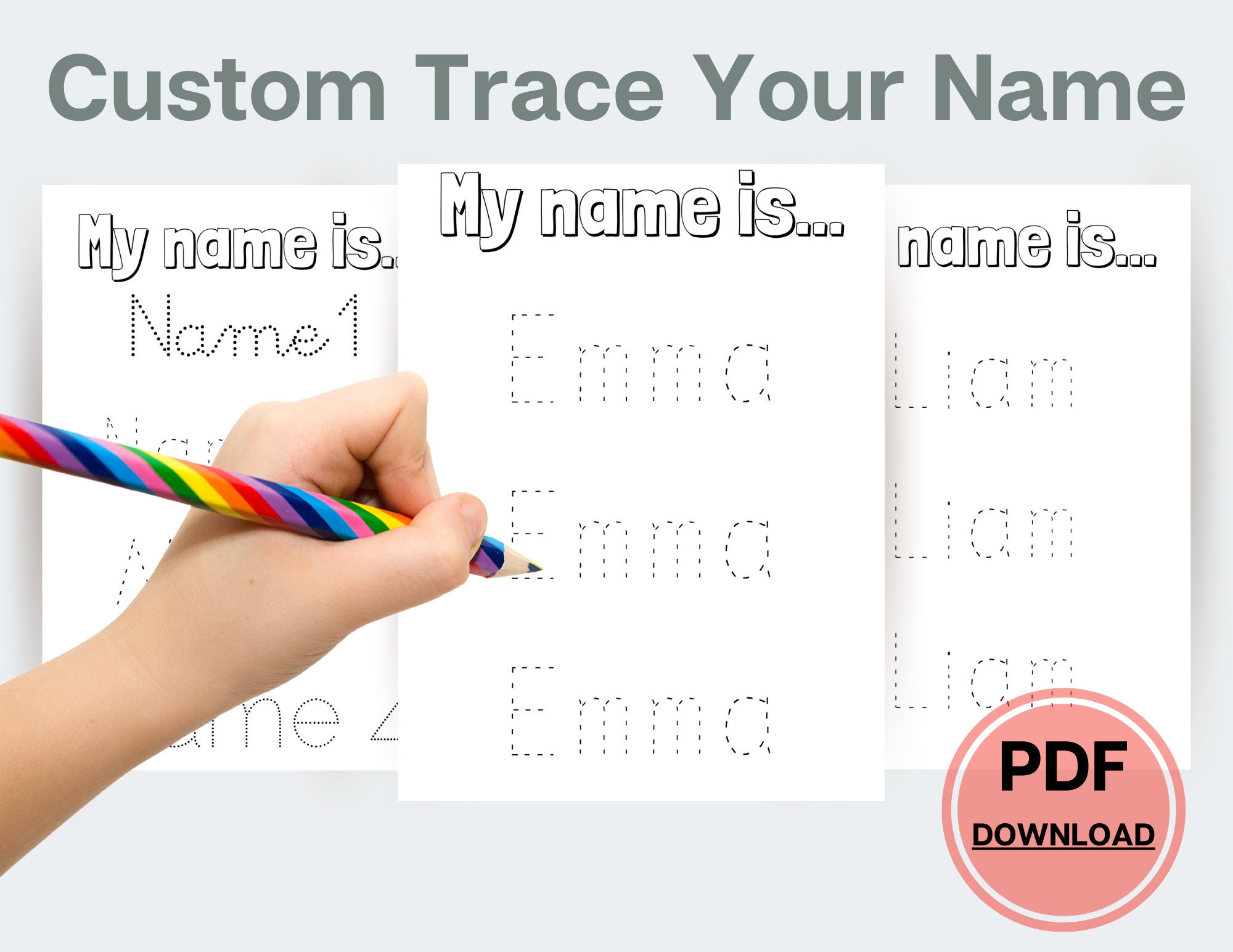 How Do You Say Trace Your Name In Spanish