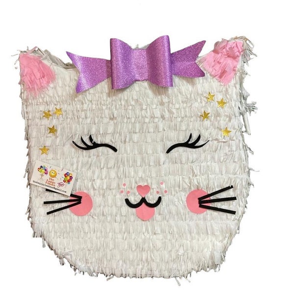 Pinata cute kitty white