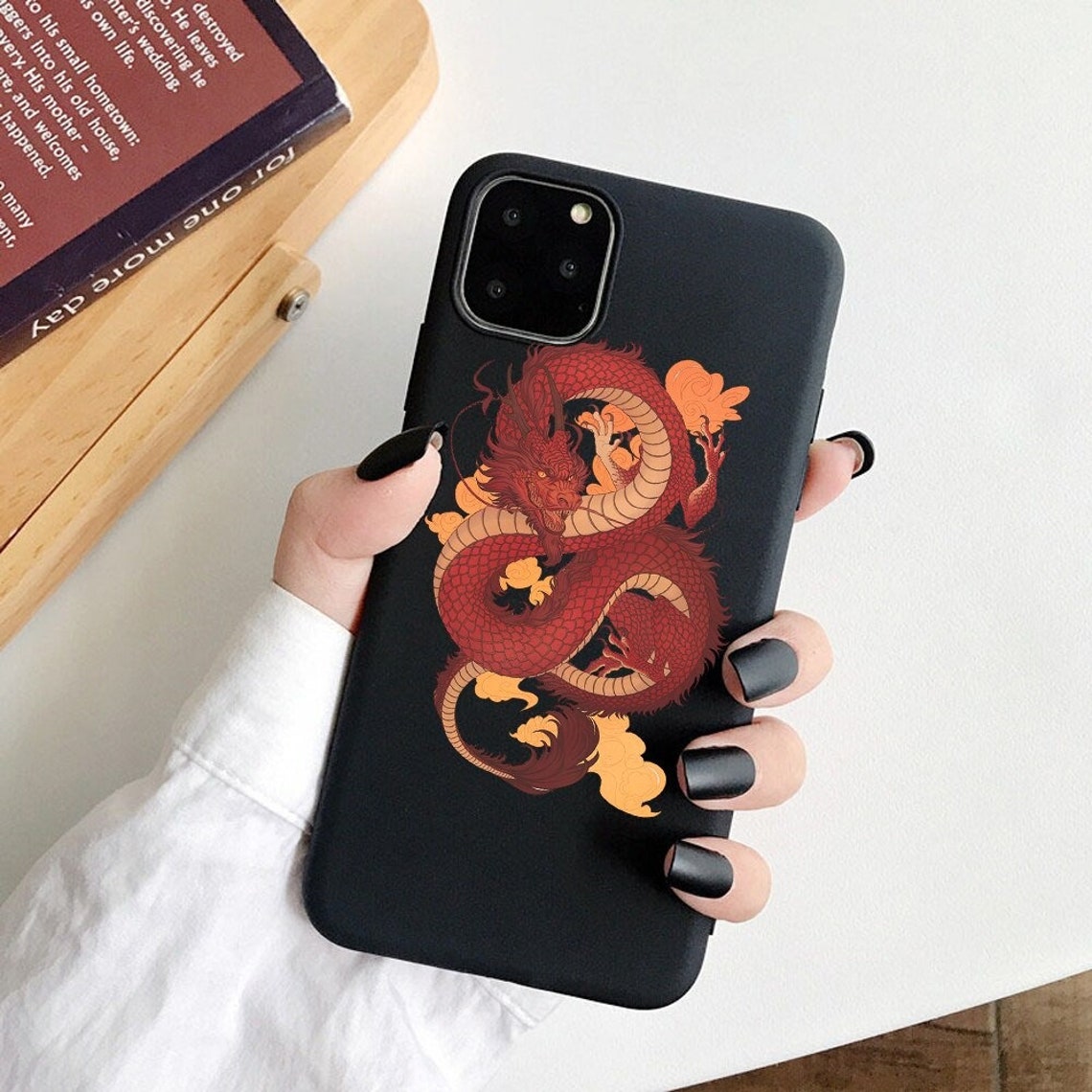Dragon Phone Case Mode Dier Telefoon Case Voor For iPhone 12 Etsy