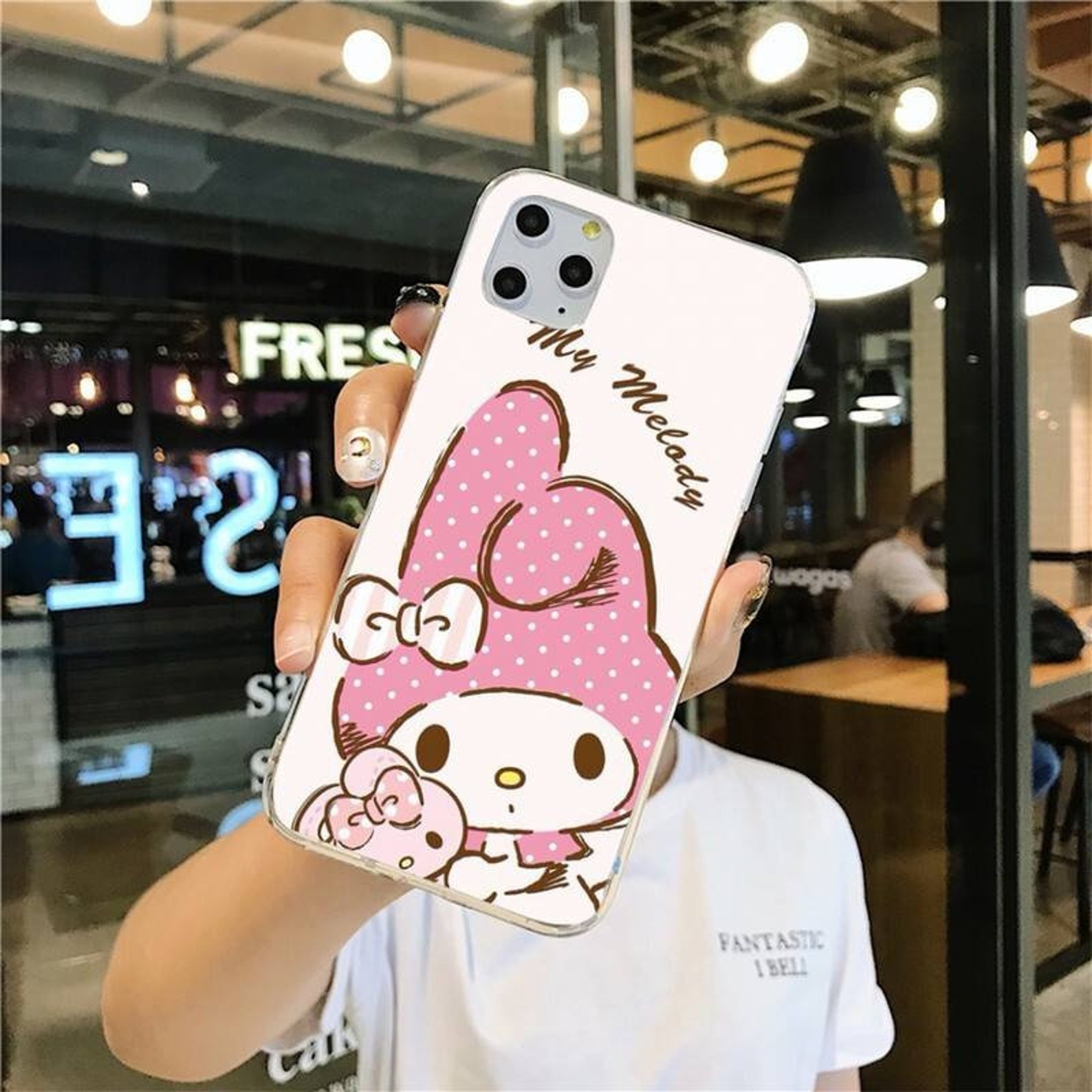My Melody Phone Case My Kuromis Melodies Gudetamas Egg Phone Etsy