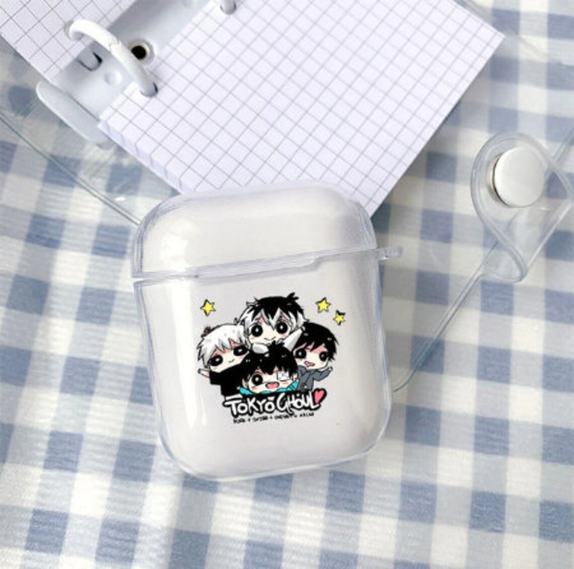 Tokyo Ghoul Airpod Case Japan Tokyo Ghoul Anime Kaneki Ken Etsy