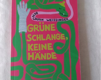 Grüne Schlange, keine Hände - Widmung und/oder Signatur möglich