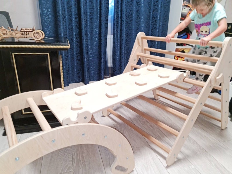 FREE Delivery Climbing Gym Baby Climber Step Triangle Kids Etsy