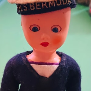 1950 H.M.S Bermuda Sailor doll
